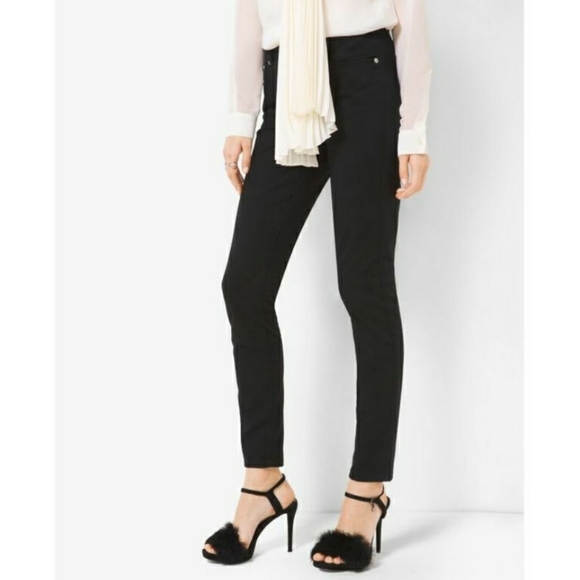 🆕 MICHAEL KORS Rabbit Fur Black Heels Open-toe - Picture 3 of 6